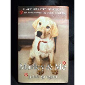 Marley & Me Hardcover Book By John Grogan Gog Lover